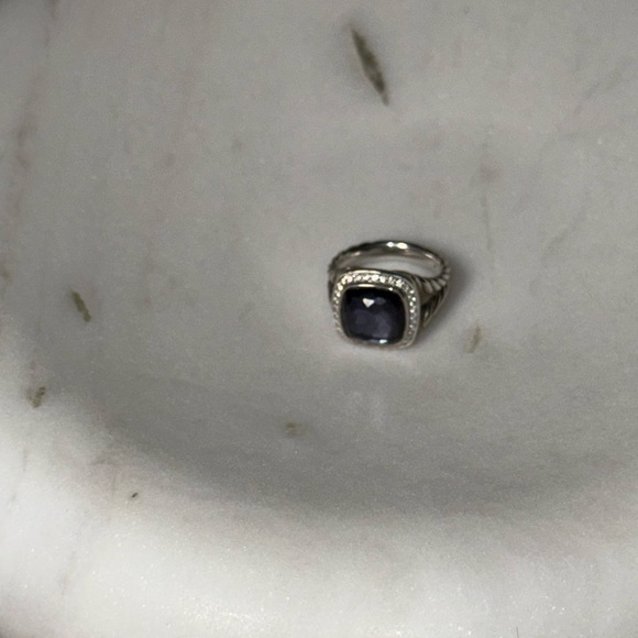 David Yurman Albion 11mm ring BLACK ORCHID - Picture 3 of 8